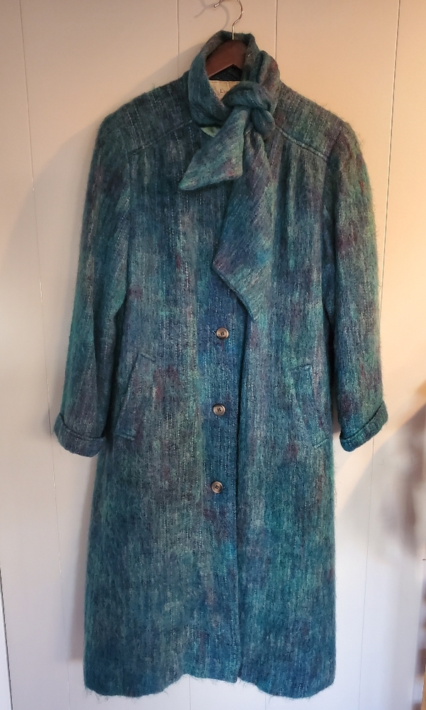 Evan picone multicolored green, blue, purple